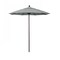 California Umbrella 7.5' Bronze Aluminum Market Patio Umbrella, Sunbrella Gateway Mist 194061334164 - alternate 1